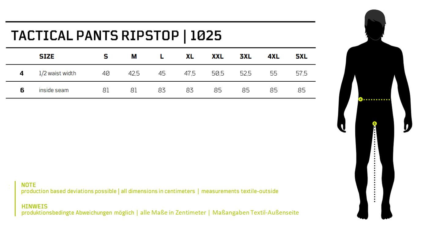 Taktische Hose Ripstop