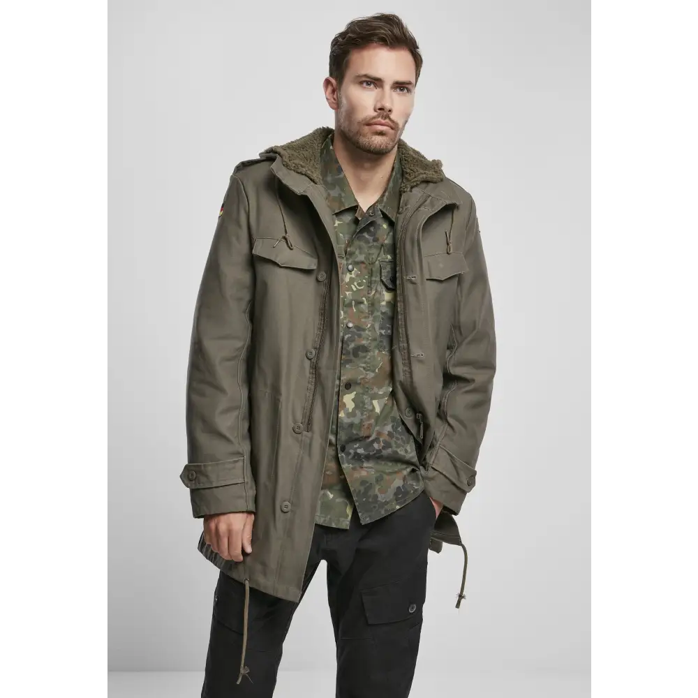 Bw Parka (german Military Jacket) Jacket Heavy - Brandit