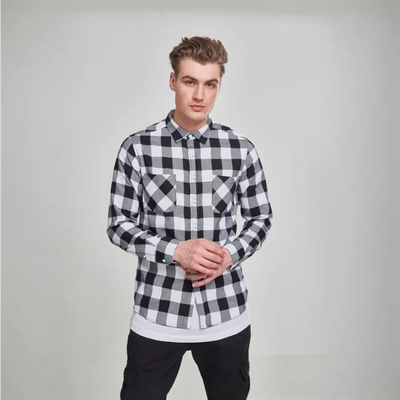 Checked Flanell Shirt - Urban Classics