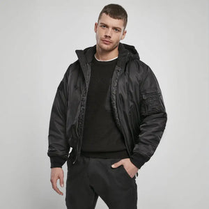 Hooded Ma1 Bomber Jacket Winter - Brandit