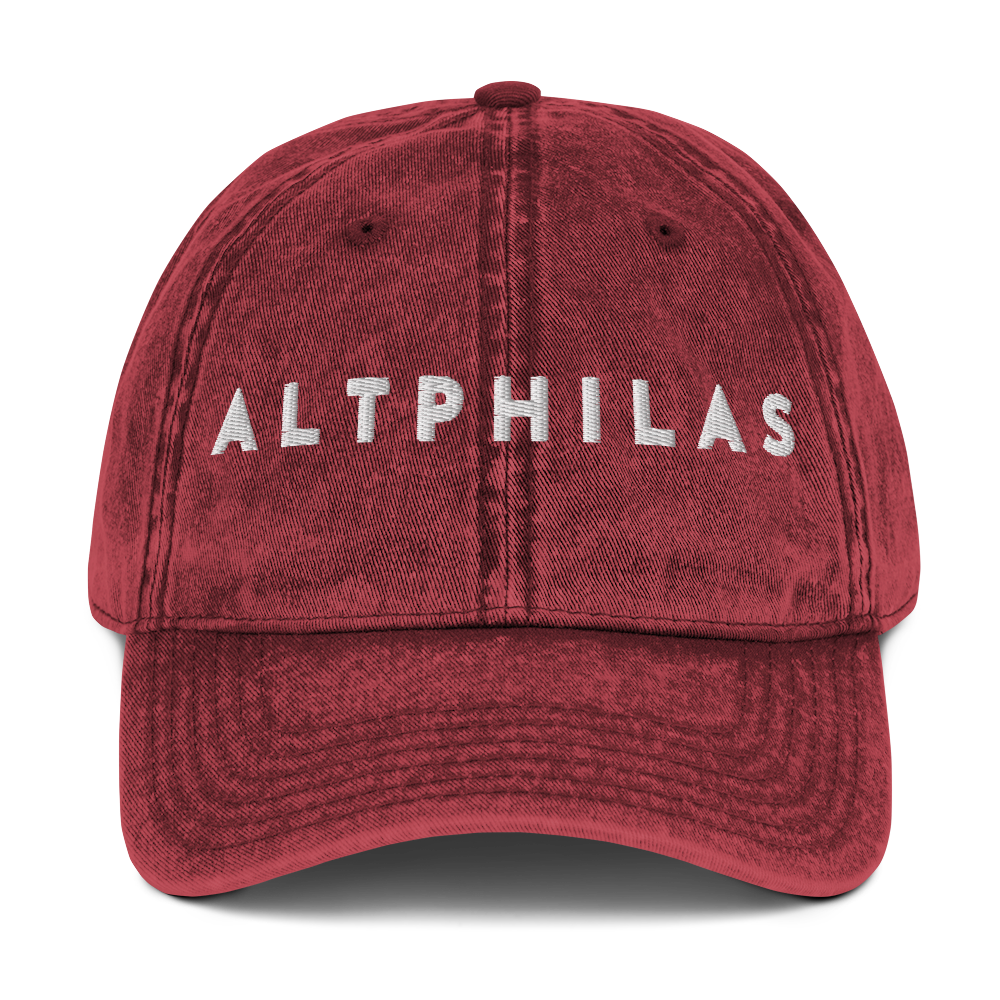 Altphilas Vintage Cotton Twill Cap